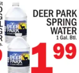 C Town DEER PARK SPRING WATER offer