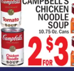 C Town CAMPBELL'S CHICKEN NOODLE SOUP offer