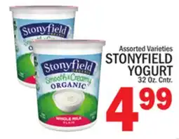 C Town STONYFIELD YOGURT offer