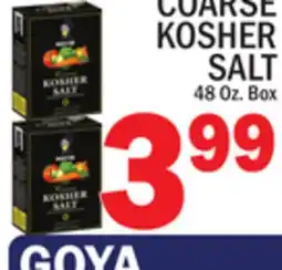 C Town MORTON COARSE KOSHER SALT offer