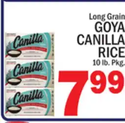 C Town GOYA CANILLA RICE offer