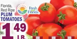 C Town FRESH FROM FLORIDA PLUM TOMATOES offer