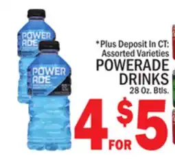 C Town POWERADE DRINKS offer