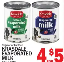 C Town KRASDALE EVAPORATED MILK offer