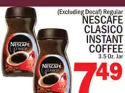 C Town NESCAFE CLASICO INSTANT COFFEE offer