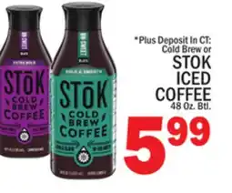 C Town STOK ICED COFFEE offer