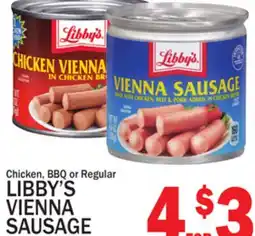 C Town LIBBY'S VIENNA SAUSAGE offer
