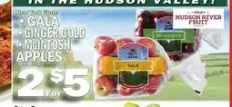 C Town GALA GINGER GOLD McINTOSH APPLES offer