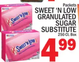 C Town SWEET'N LOW GRANULATED SUGAR SUBSTITUTE offer