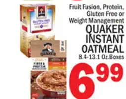 C Town QUAKER INSTANT OATMEAL offer