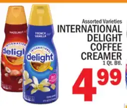 C Town INTERNATIONAL DELIGHT COFFEE CREAMER offer