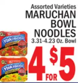 C Town MARUCHAN BOWL NOODLES offer