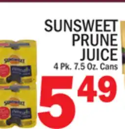 C Town SUNSWEET PRUNE JUICE offer