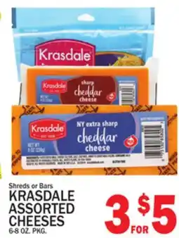 C Town KRASDALE ASSORTED CHEESES offer