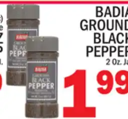 C Town BADIA GROUND BLACK PEPPER offer