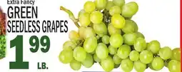 C Town GREEN SEEDLESS GRAPES offer