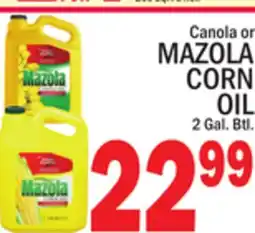 C Town MAZOLA CORN OIL offer