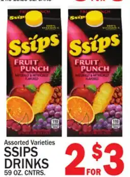 C Town SSIPS DRINKS offer
