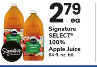 ACME Signature SELECT 100% Apple Juice offer