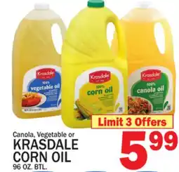 C Town KRASDALE CORN OIL offer