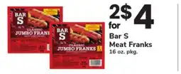 ACME Bar S Meat Franks offer