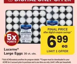 ACME Lucerne Large Eggs offer