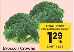 ACME Broccoli Crowns offer