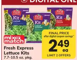 ACME Fresh Express Lettuce Kits offer