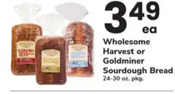 ACME Wholesome Harvest or Goldminer Sourdough Bread offer