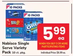 ACME Nabisco Single Serve Variety Pack offer