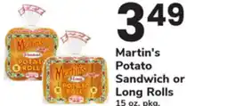 ACME Martin's Potato Sandwich or Long Rolls offer