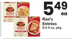 ACME Rao's Entrées offer