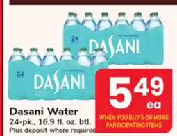 ACME Dasani Water offer