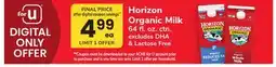 ACME Horizon Organic Milk offer
