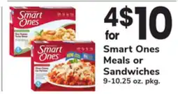 ACME Smart Ones Meals or Sandwiches offer
