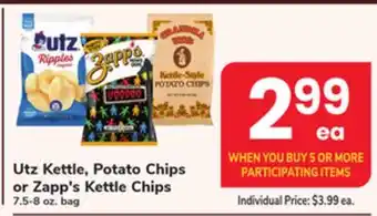 ACME Utz Kettle, Potato Chips or Zapp's Kettle Chips offer