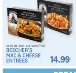 Kings Food Markets BEECHER'S MAC & CHEESE ENTREES offer