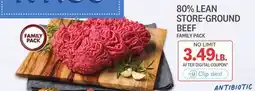 Kings Food Markets 80% LEAN STORE-GROUND BEEF offer