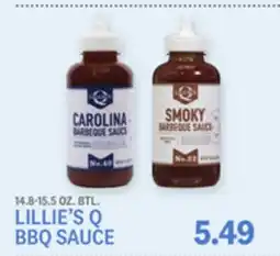 Kings Food Markets LILLIE'S Q BBQ SAUCE offer