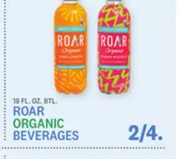 Kings Food Markets ROAR ORGANIC BEVERAGES offer