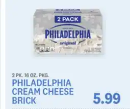 Kings Food Markets PHILADELPHIA CREAM CHEESE BRICK offer