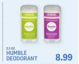 Kings Food Markets HUMBLE DEODORANT offer