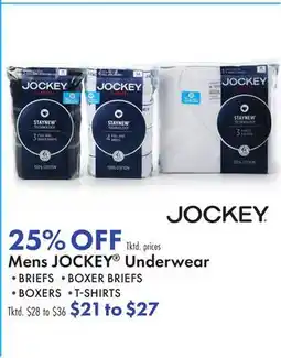 Boscov's Mens JOCKEY Underwear offer