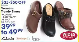 Boscov's Womens Trendy Shoes offer
