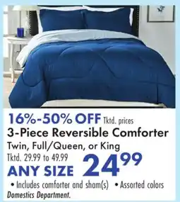 Boscov's 3-Piece Reversible Comforter offer