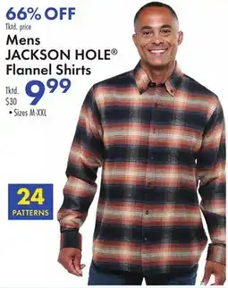 Boscov's Mens JACKSON HOLE Flannel Shirts offer