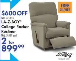 Boscov's LA-Z-BOY Collage Rocker Recliner offer