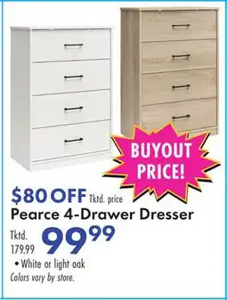 Boscov's Pearce 4-Drawer Dresser offer