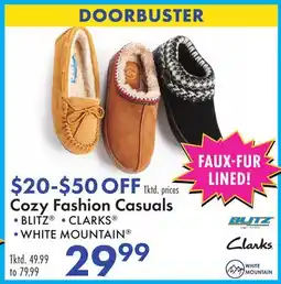 Boscov's Cozy Fashion Casuals offer