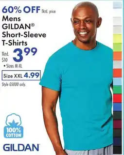 Boscov's Mens GILDAN Short-Sleeve T-Shirts offer